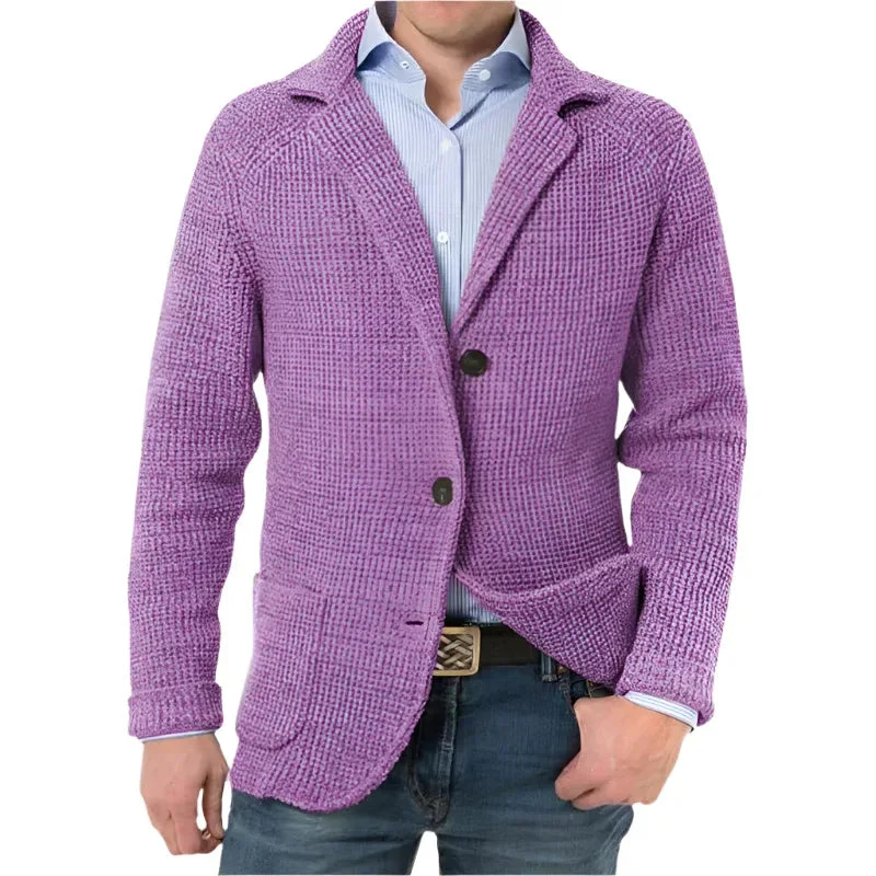 Stand Collar Cardigan Casual Knitted Sweaters