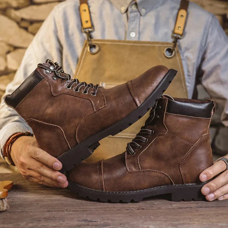 Men's Fall Winter British Style Boots