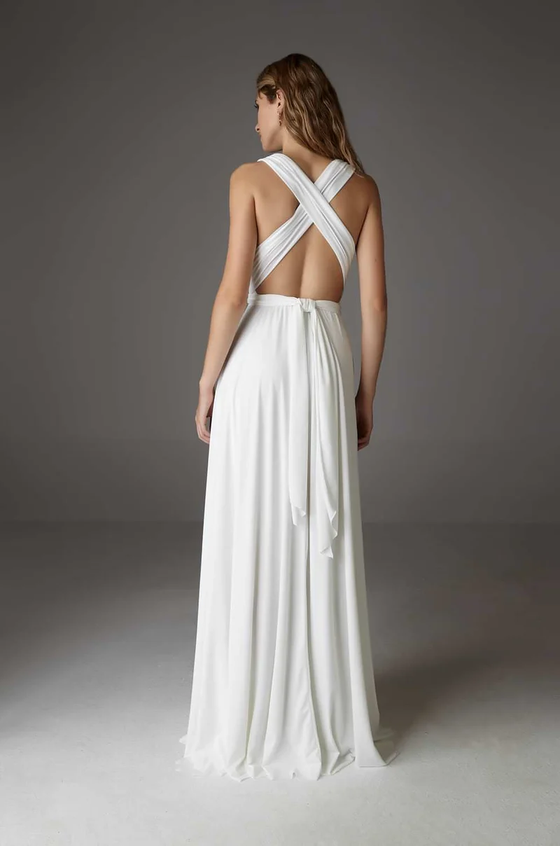 MAXI DRESS BRIDE (UNLINED)