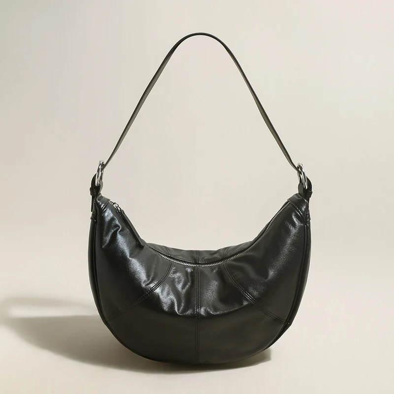 Macy Slouchy Leather Shoulder Bag