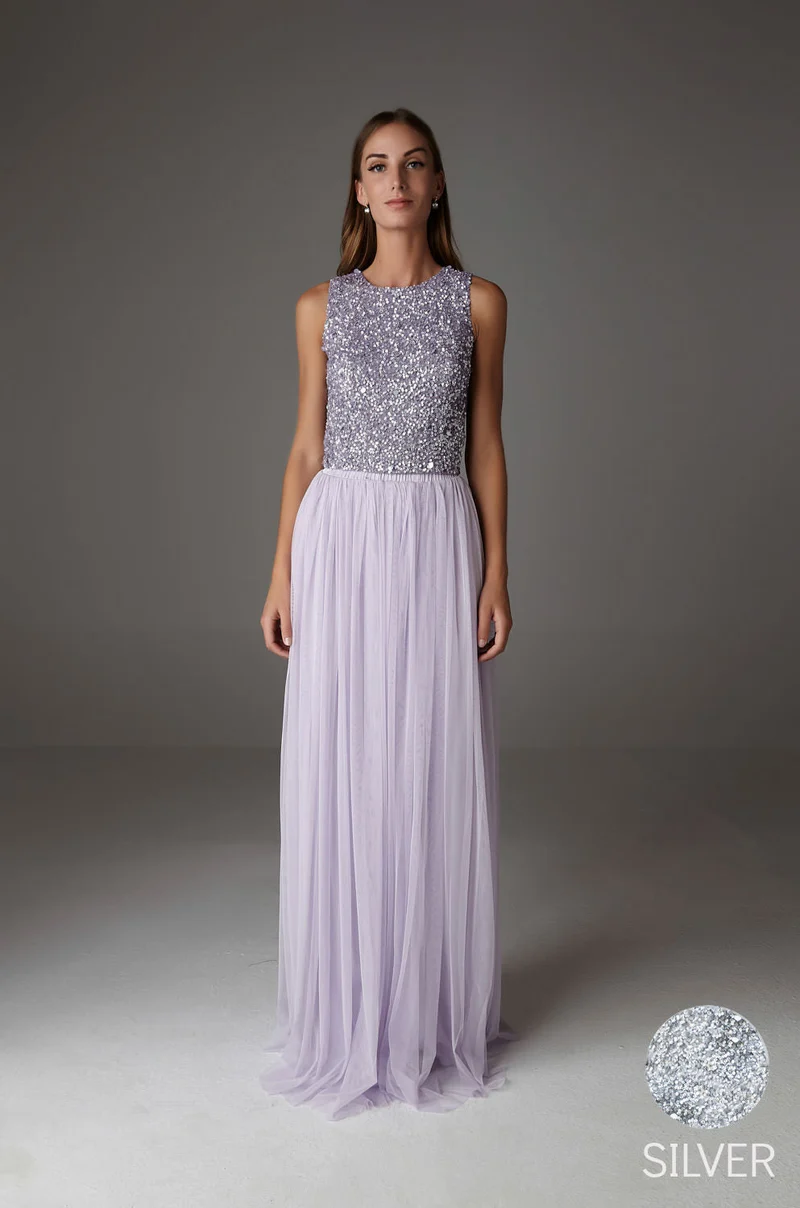 CLARA TOP SILVER