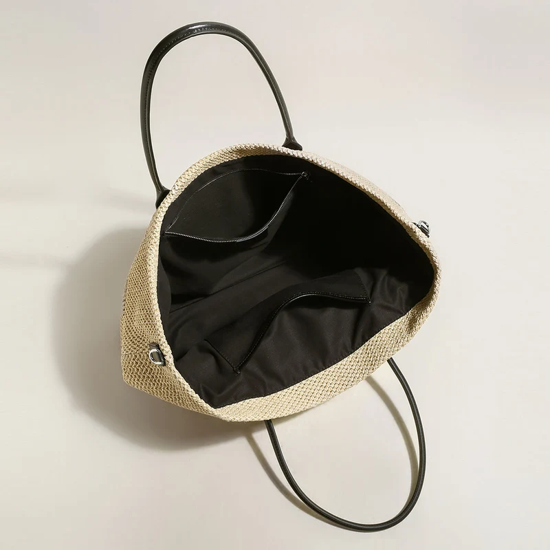 CILELA Raffia Beach Tote Bag