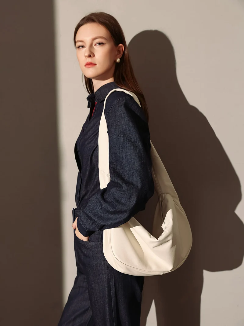 Large Waterproof Hobo Shoulder Bag