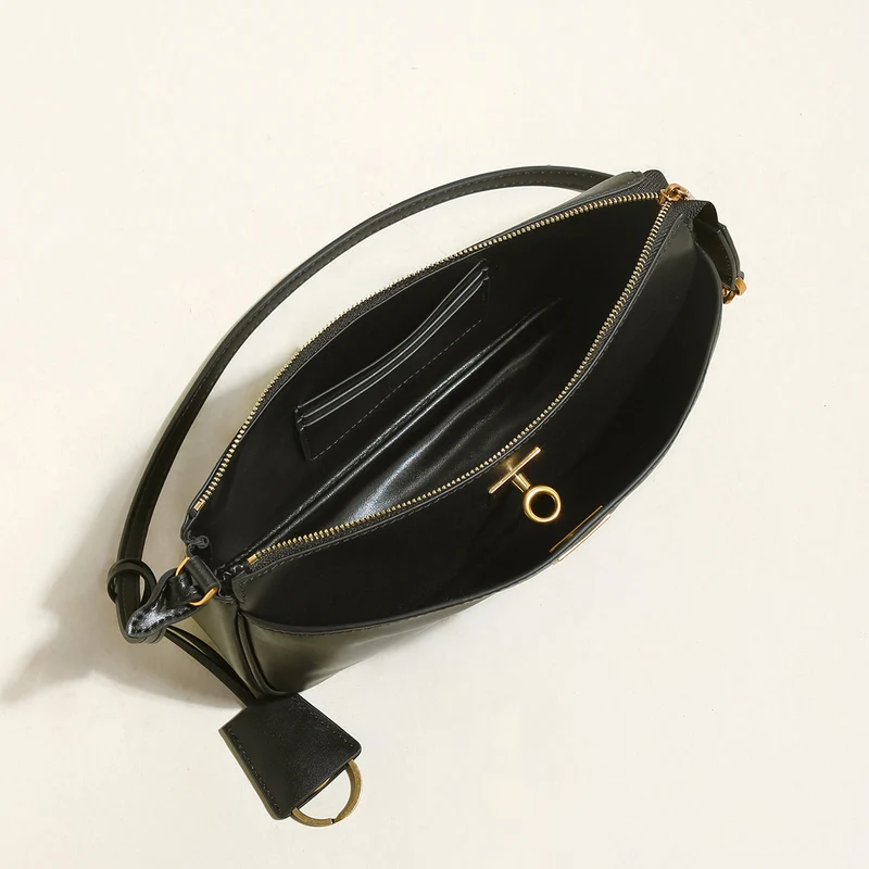 Santa Monica Leather Shoulder Bag
