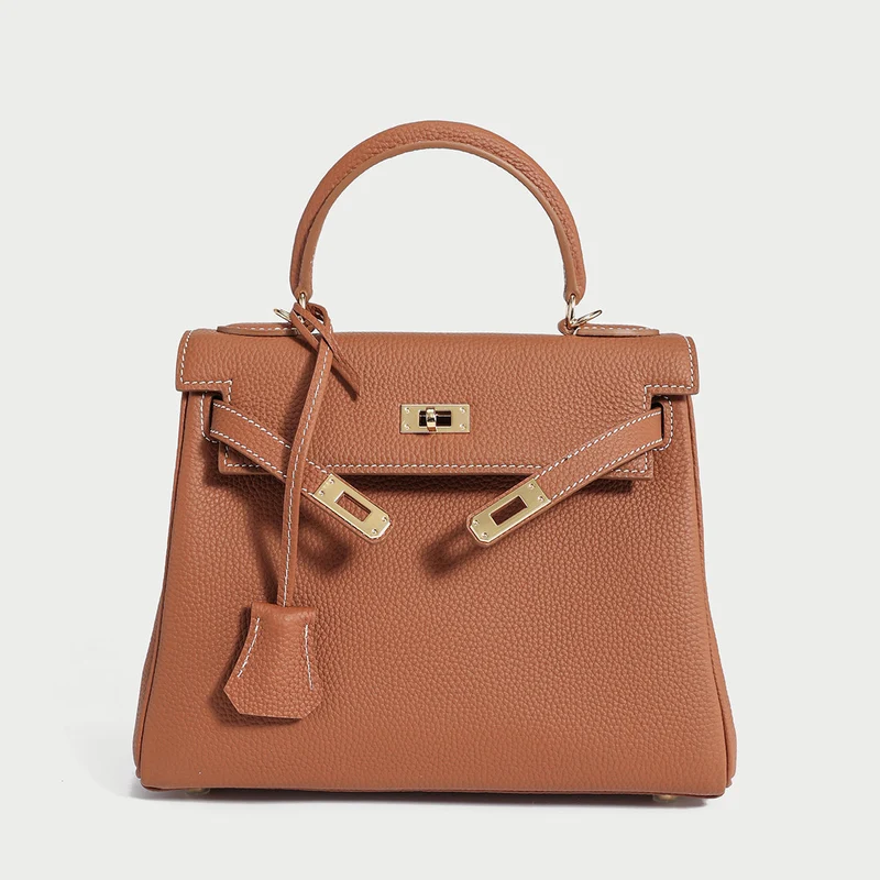 Queens Mini Top Handle Leather Bag