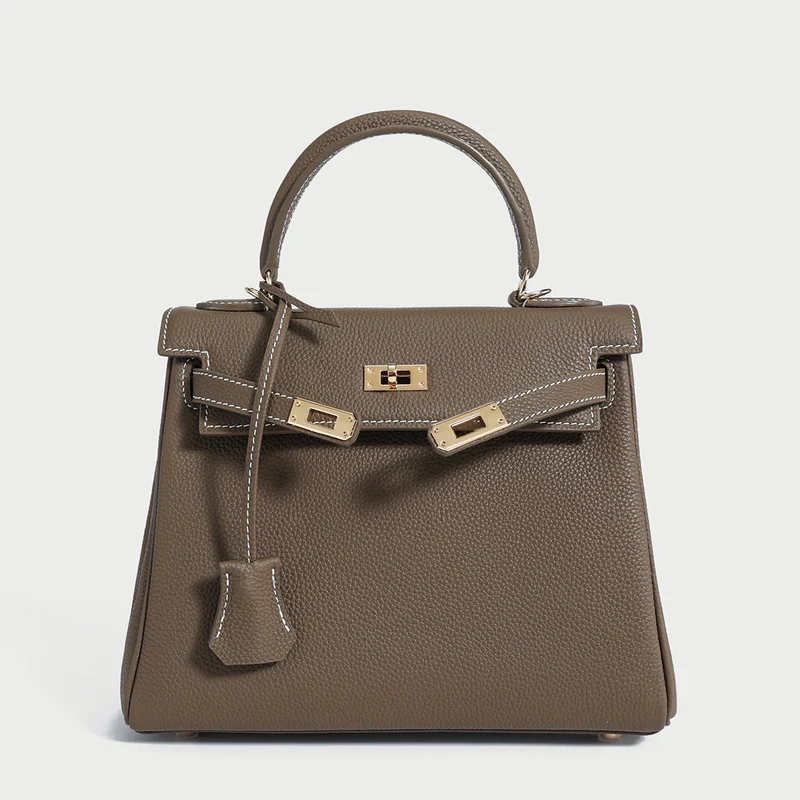 Queens Mini Top Handle Leather Bag
