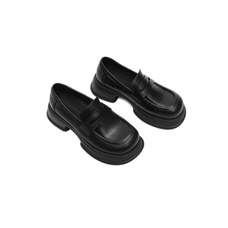 Platform Heeled Loafers
