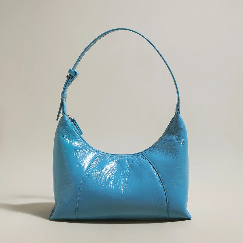 Emmanuelle Leather Shoulder Bag