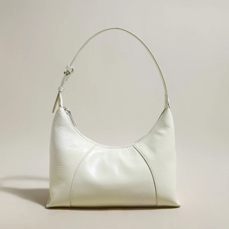 Emmanuelle Leather Shoulder Bag