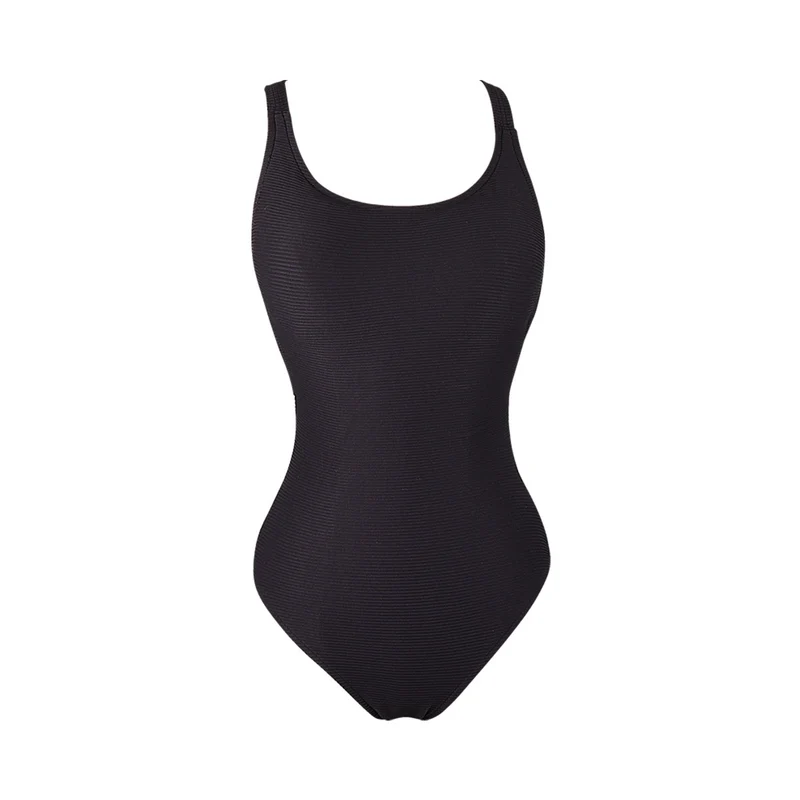 Classic One Piece Crossback Swimsuit