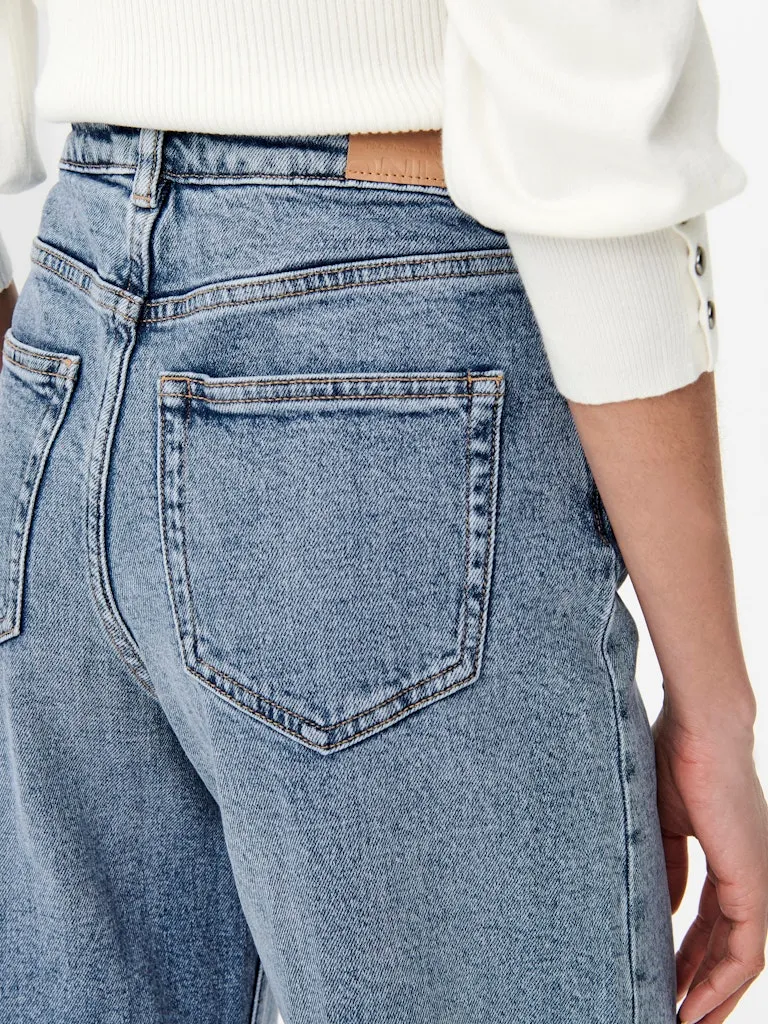 JUICY HW WIDE LEG JEANS 365