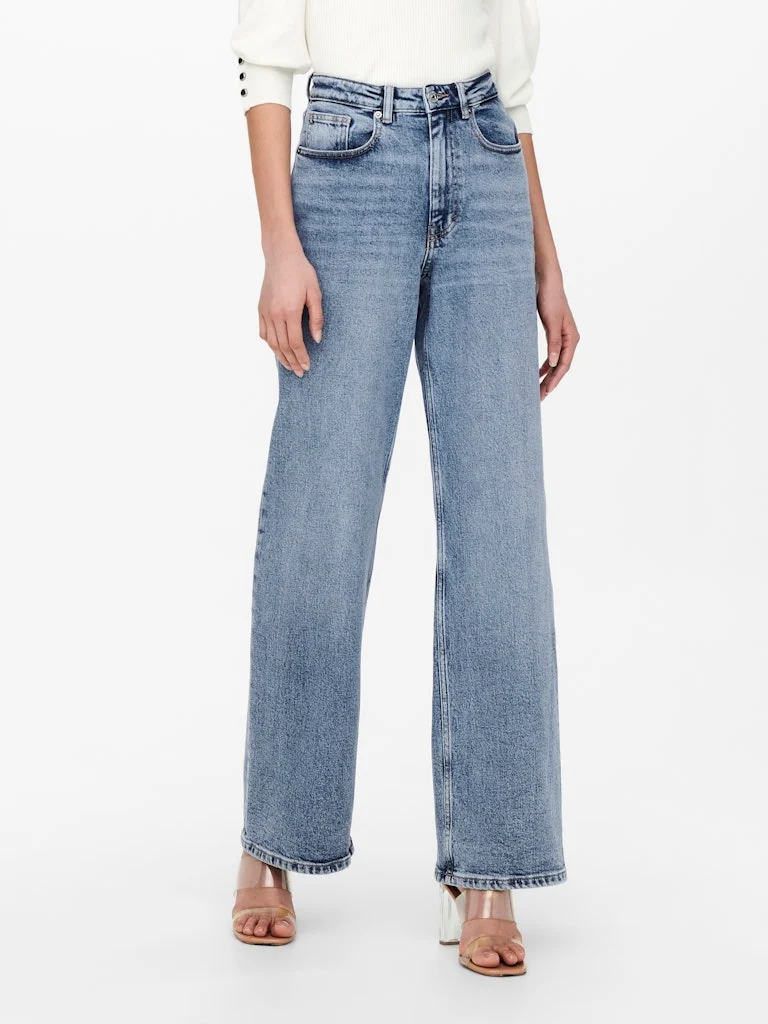 JUICY HW WIDE LEG JEANS 365