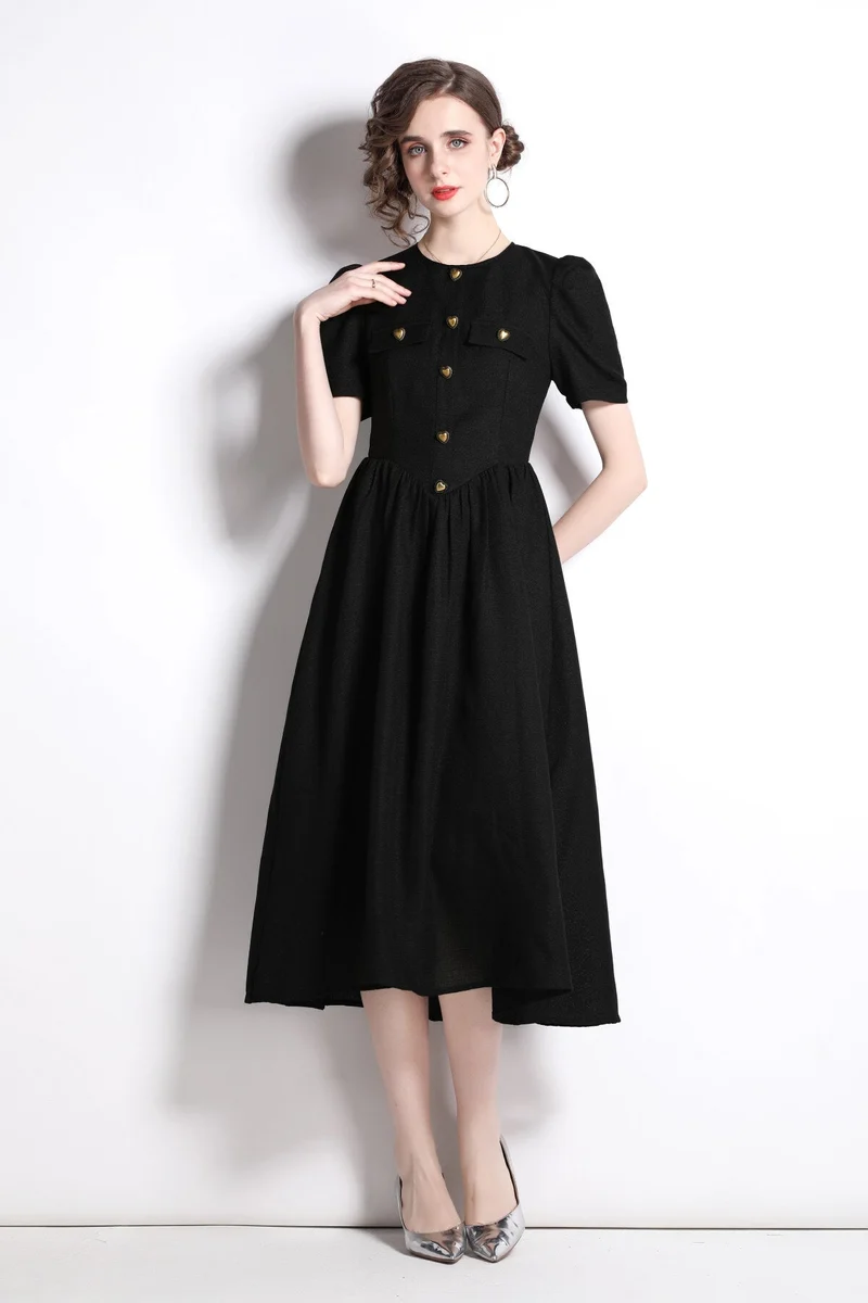 Everyday Elegant Black Dress