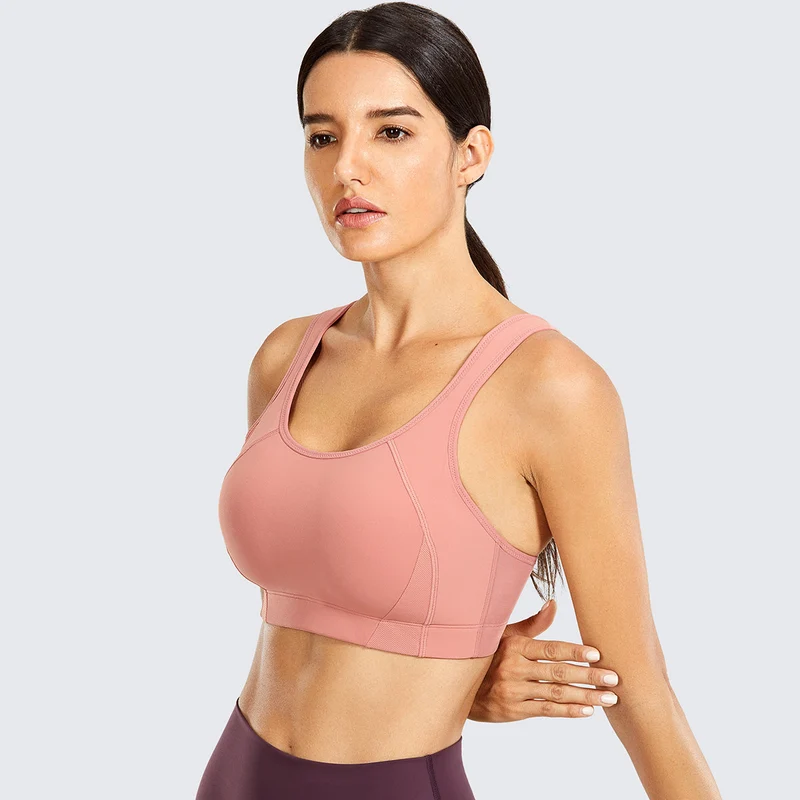 Quick Dry High Impact Padded Wireless Performance Bra