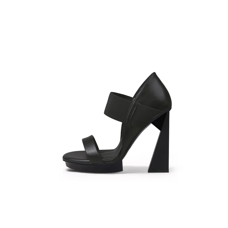 Sensual Open Toe Trape Heels