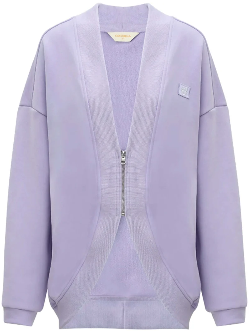 Sweet Relaxed Fit Lavender Cardigan