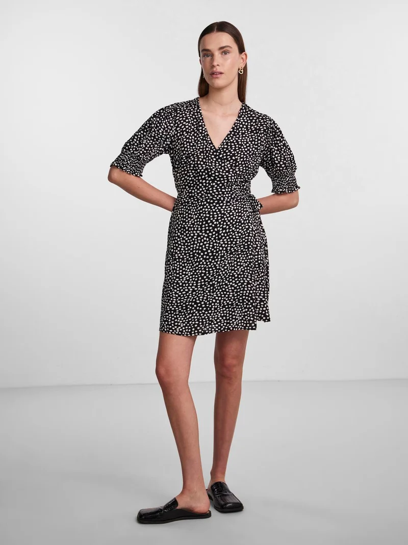 TALA 2/4 WRAP DRESS