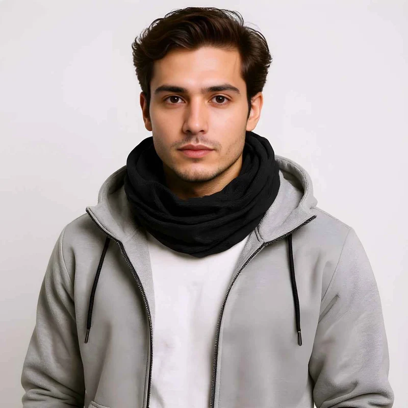 JUWE KNIT TUBE SCARF