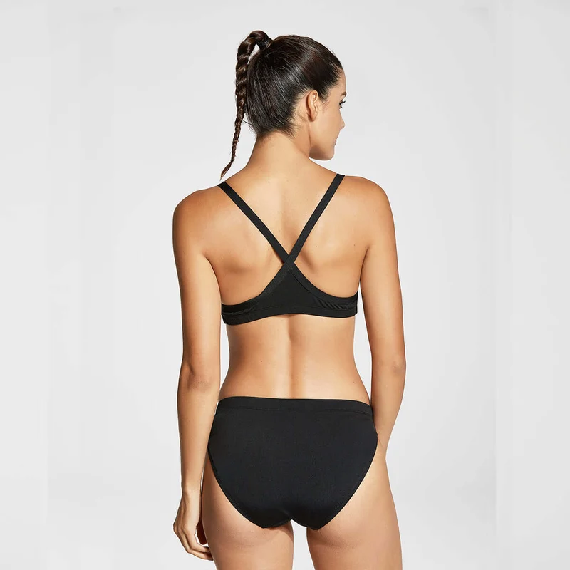 Classic Water Glide Athletic Two Piece Bikini Set