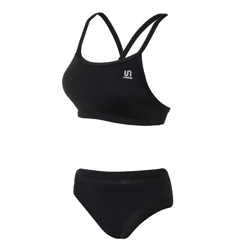 Classic Water Glide Athletic Two Piece Bikini Set