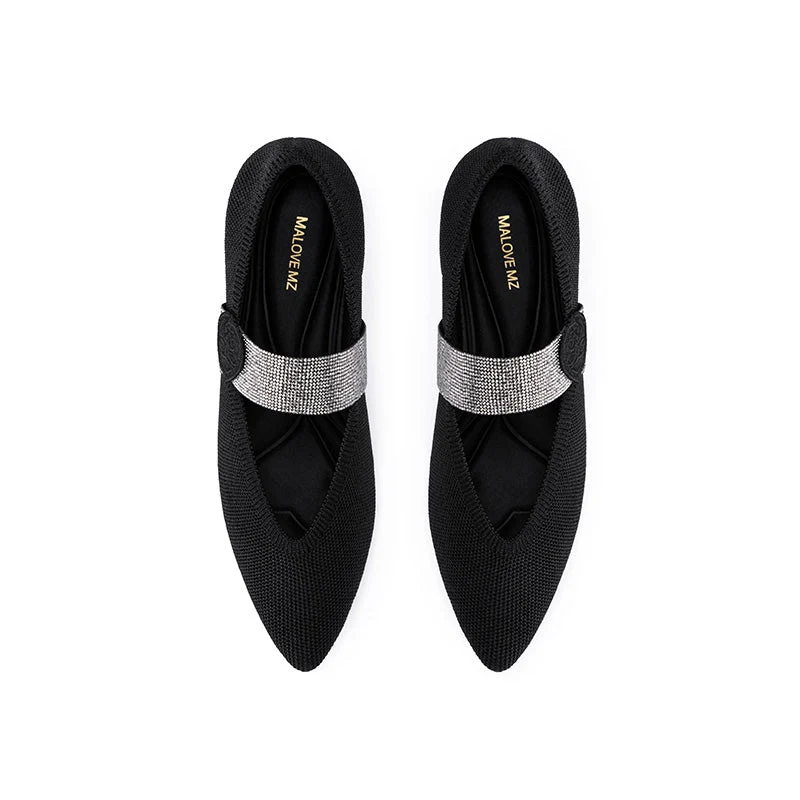 Belle Pointed Toe Mary Jane Heels