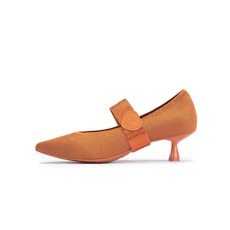 Belle Pointed Toe Mary Jane Heels