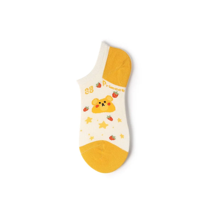 IEAF BiBi Summer Women 5pcs Ankle Socks Set