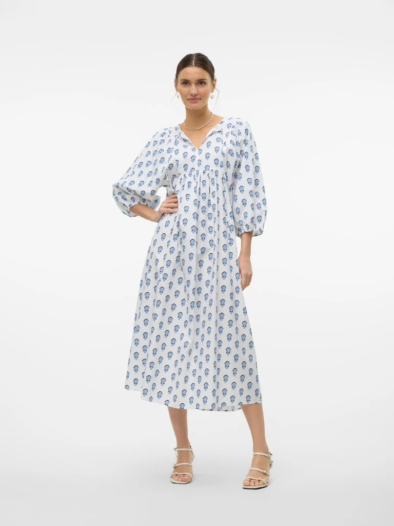 MYKONOS 3/4 TIE DRESS