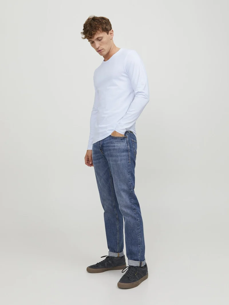 BASIC O-NECK TEE LS