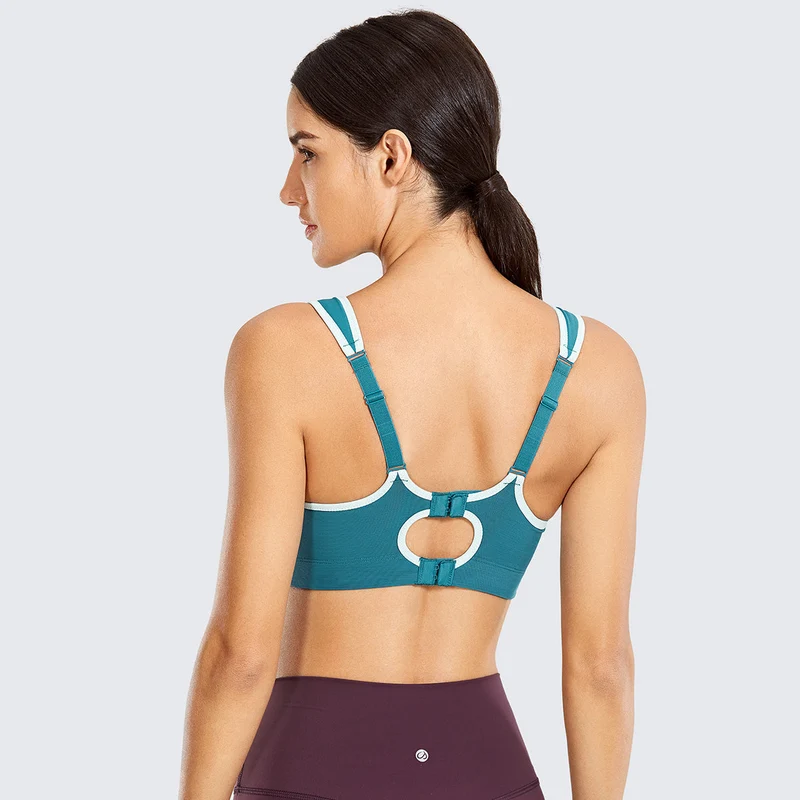 Quick Dry High Impact Padded Wireless Active Bra