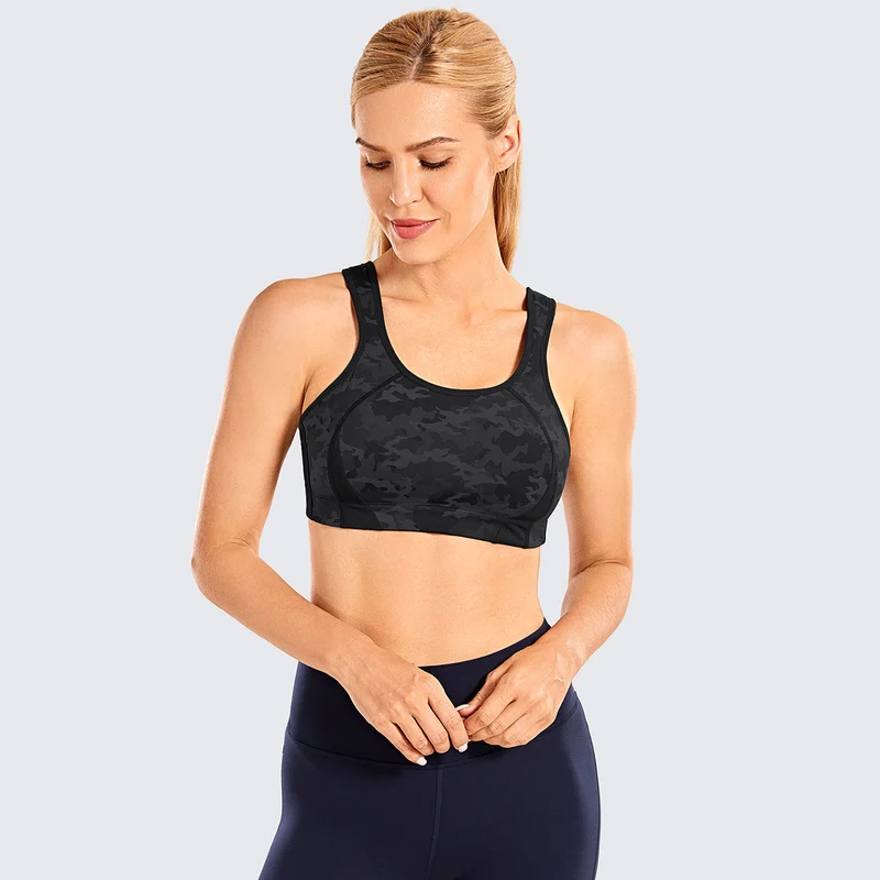 Quick Dry High Impact Padded Wireless Active Bra