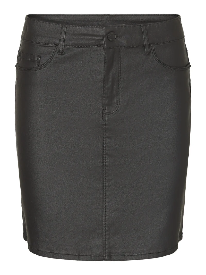 SEVEN MR SHORT COATED SKIRT