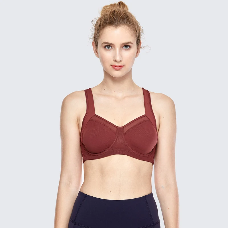 No Bounce High Support Workout Bra