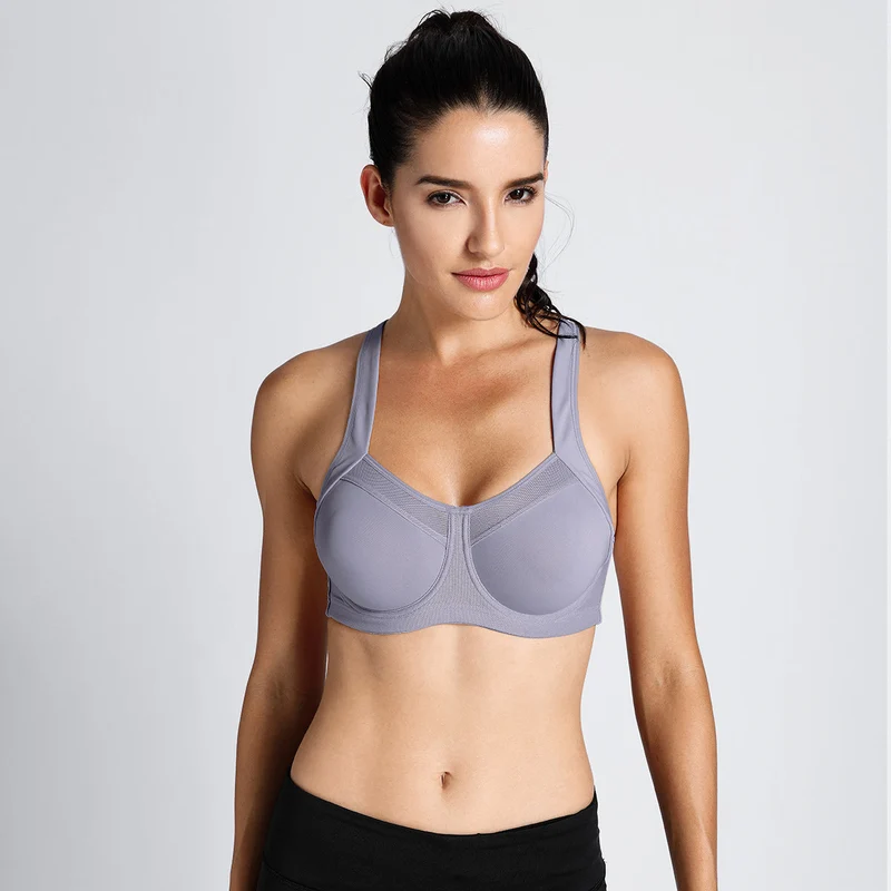 No Bounce High Support Workout Bra