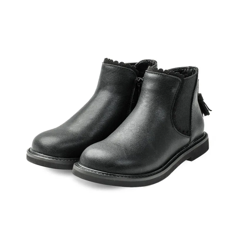 Tassel Tail Kids Chelsea Boots