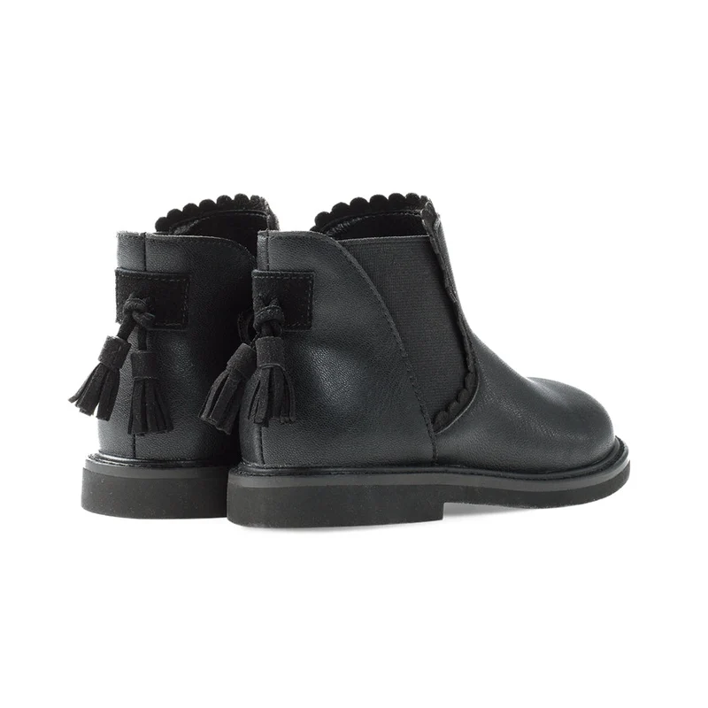 Tassel Tail Kids Chelsea Boots