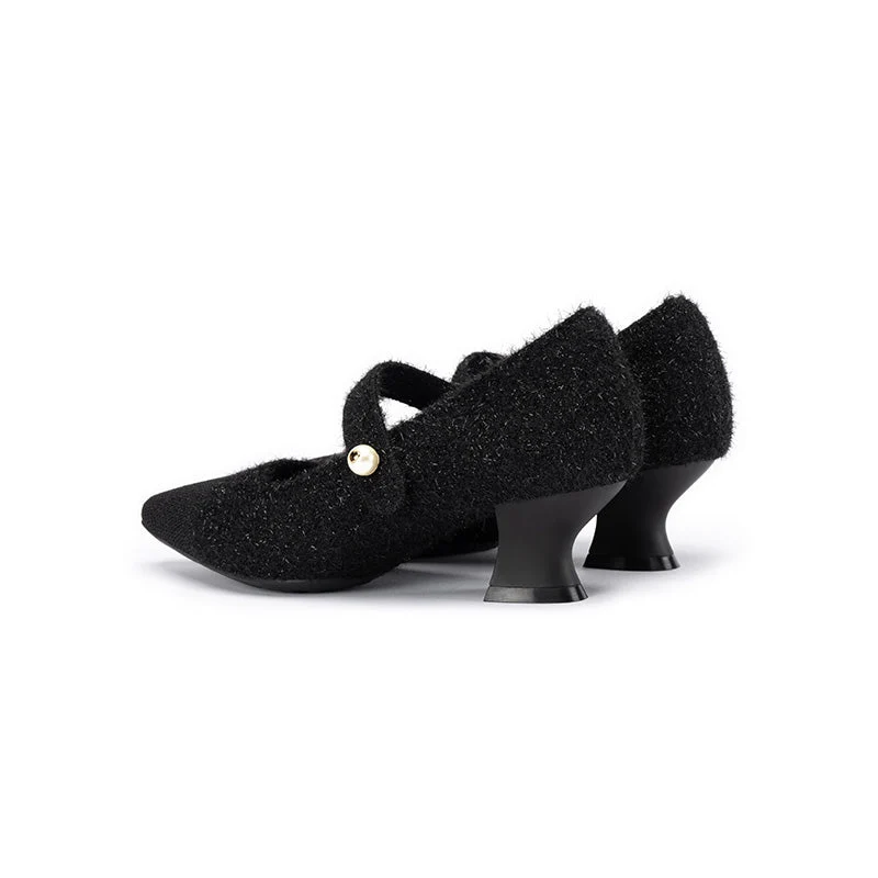 Vintage Shallow Mary Jane Heels