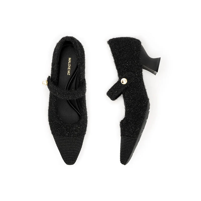 Vintage Shallow Mary Jane Heels
