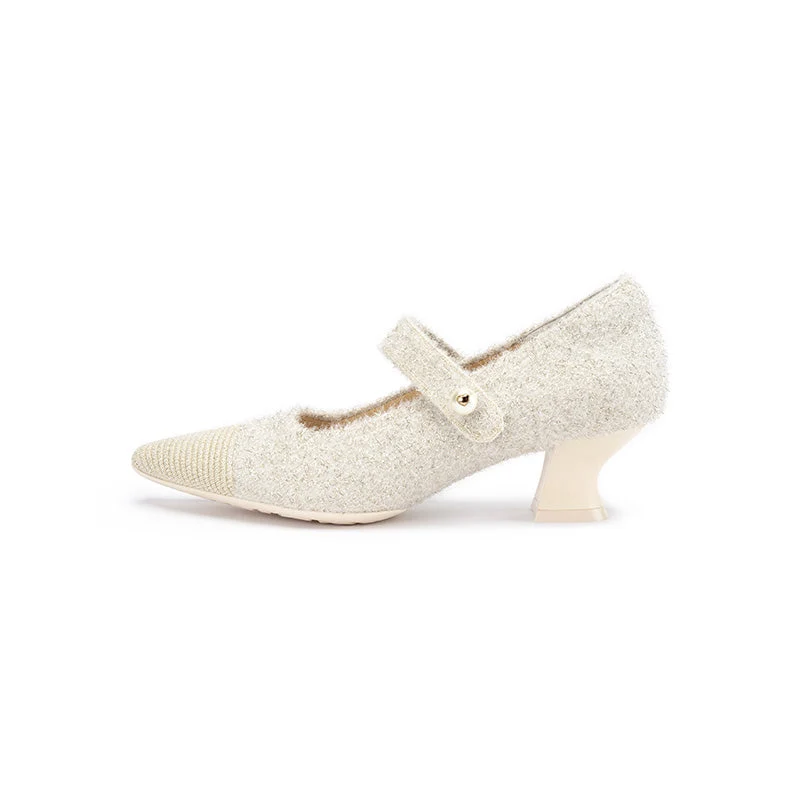 Vintage Shallow Mary Jane Heels