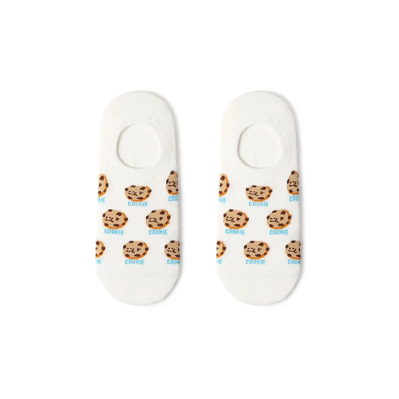 Yummy Food Lightweight Invisible Summer Women 5pcs Ankle Socks Set