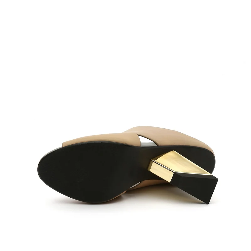 Haute Criss Cross Open Toe Sandals