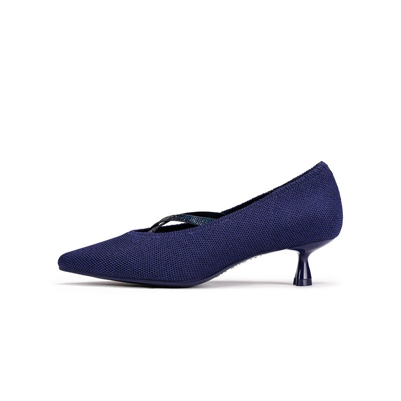 Countess Pointed Toe Kitten Heels