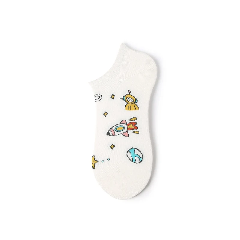 Sci-Fi Game Summer Women 5pcs Ankle Socks Set