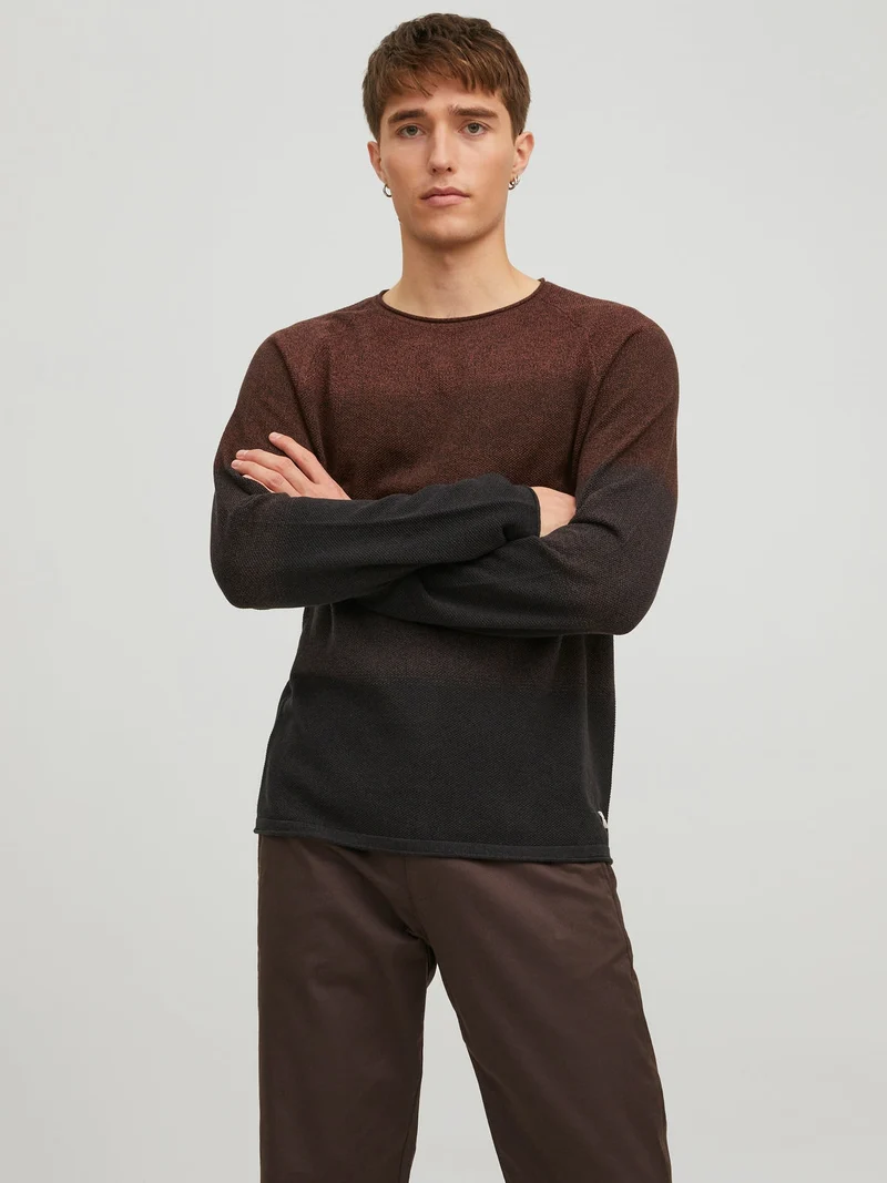 HILL KNIT CREW NECK - ekologisk bomull