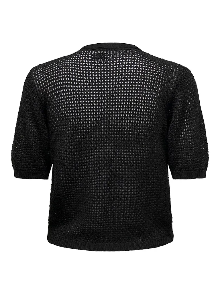 MEHEDI 2/4 SHORT TIE CARDIGAN