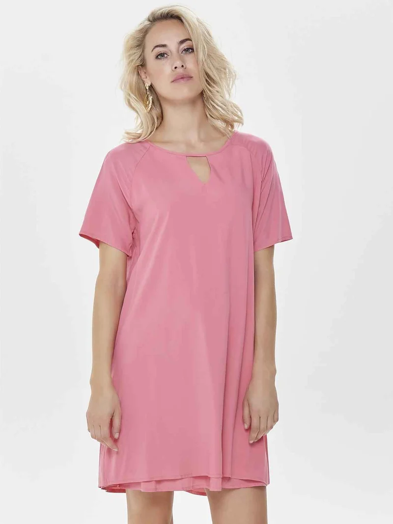 LISA SS PEEP DRESS