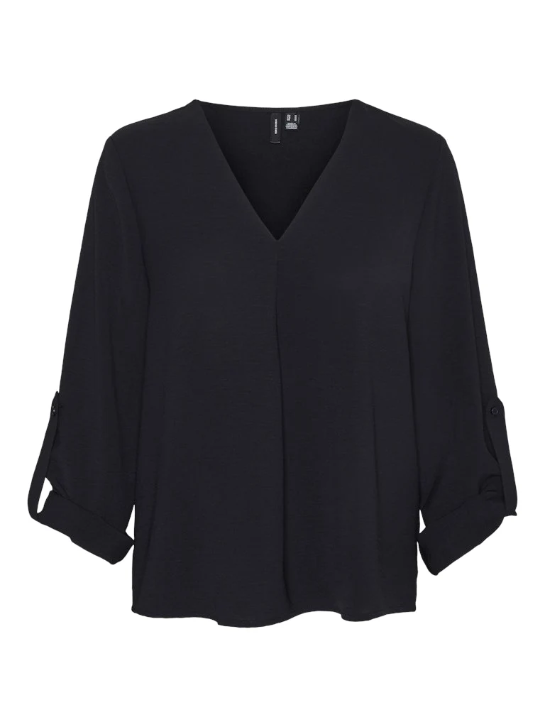 KAS LS V-NECK TOP