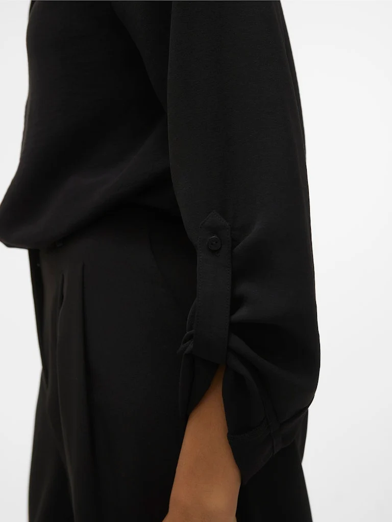KAS LS V-NECK TOP