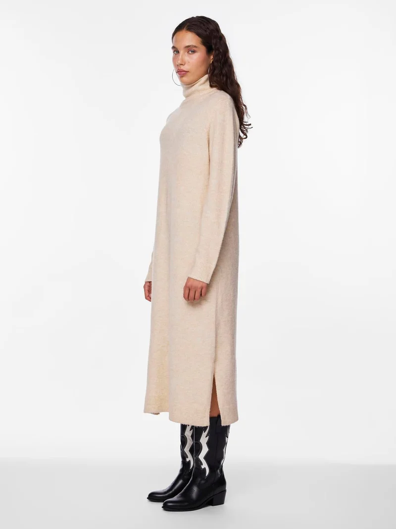 JULIANA LS ROLLNECK KNIT DRESS