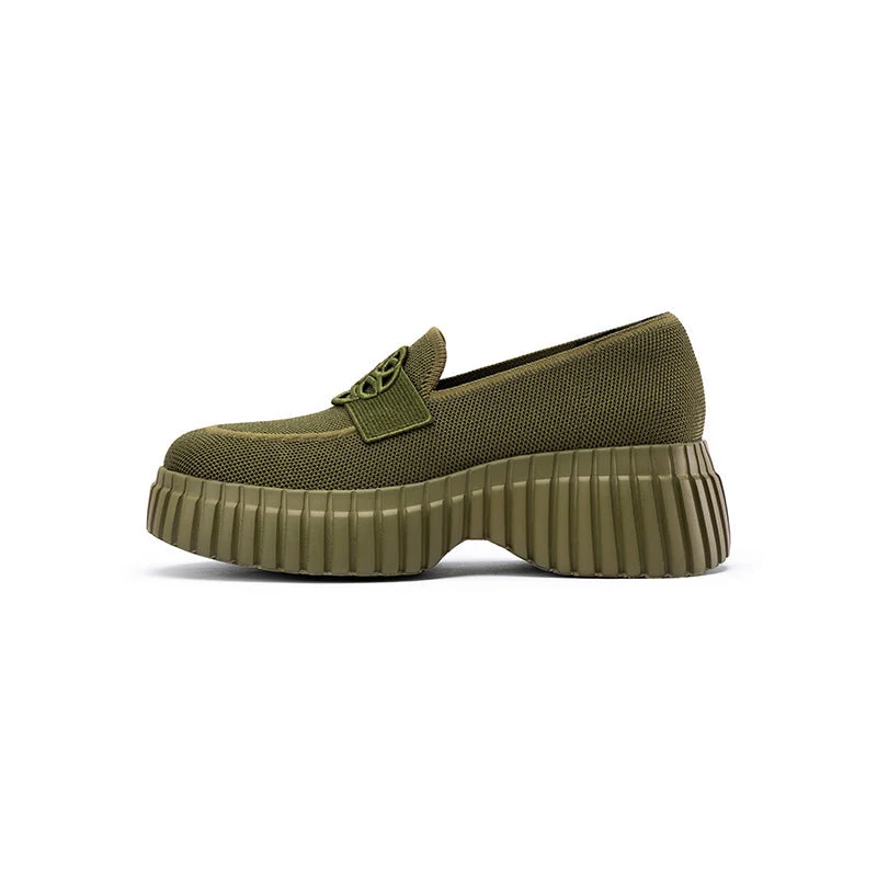 Gentleman Slip On Soft Sole Platform Loafers